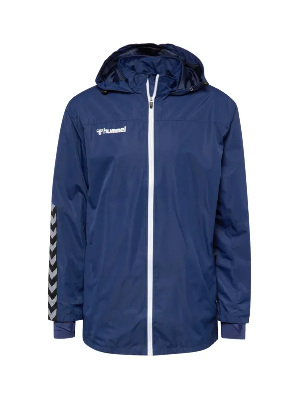Hummel Hummel Športna jakna 'Authentic'  temno modra / antracit / bela