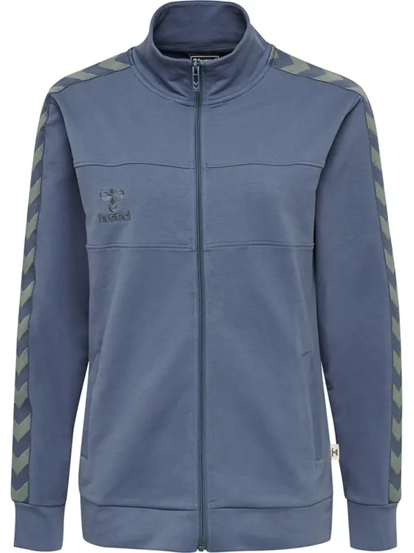 Hummel Hummel Športna jakna 'Move Classic'  golobje modra / greige
