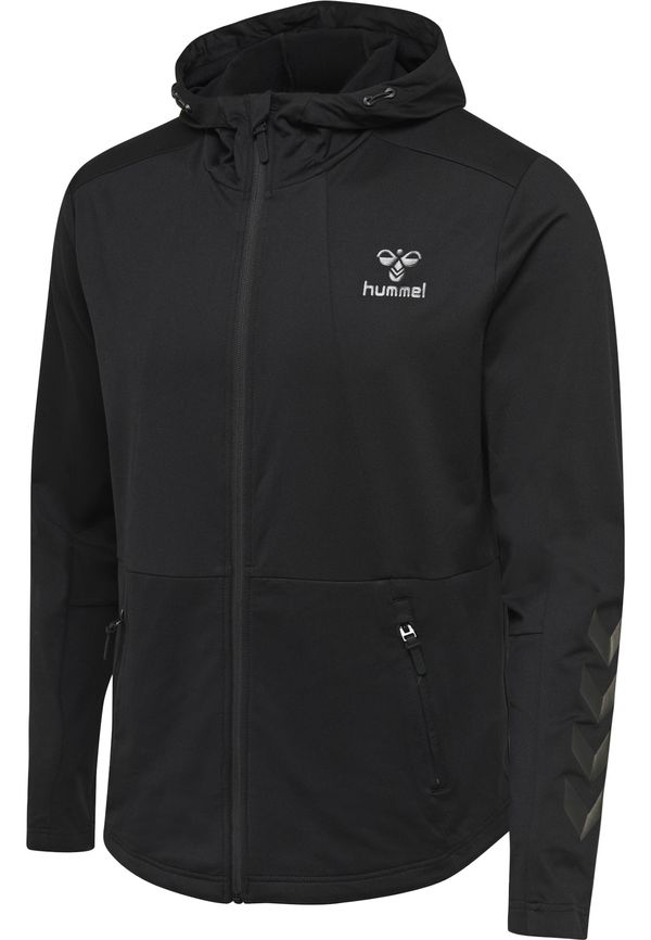 Hummel Hummel Športna jopa na zadrgo 'ASTON'  črna