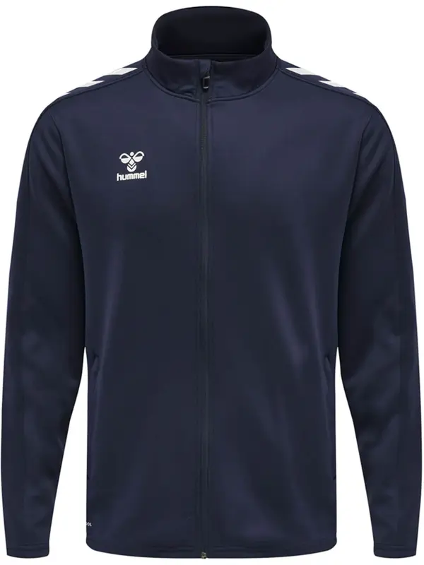 Hummel Hummel Športna jopa na zadrgo  nočno modra / bela
