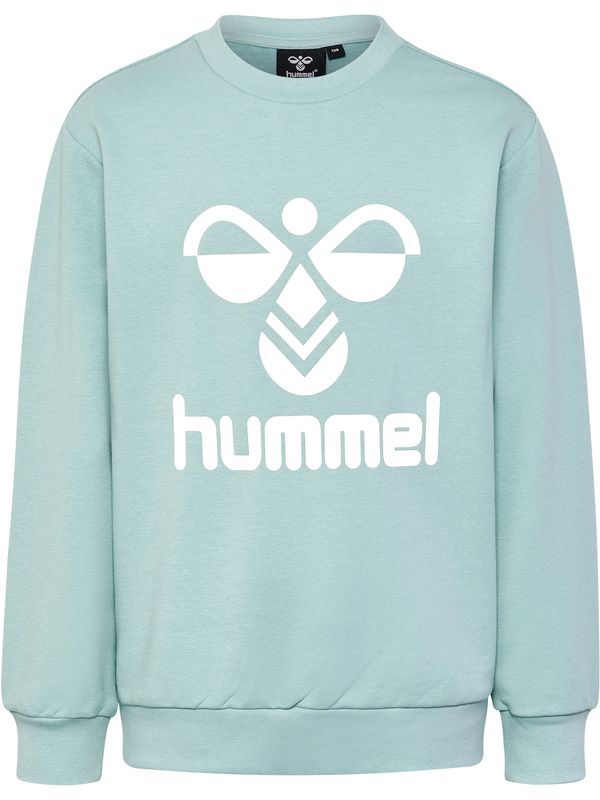 Hummel Hummel Športna majica  dimno modra / bela