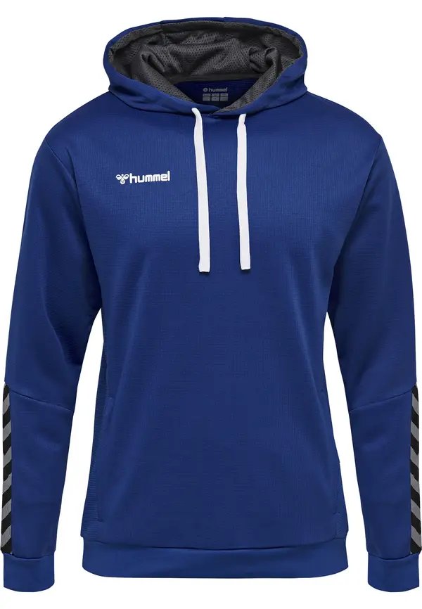 Hummel Hummel Športna majica 'Poly'  kraljevo modra / siva / črna / bela