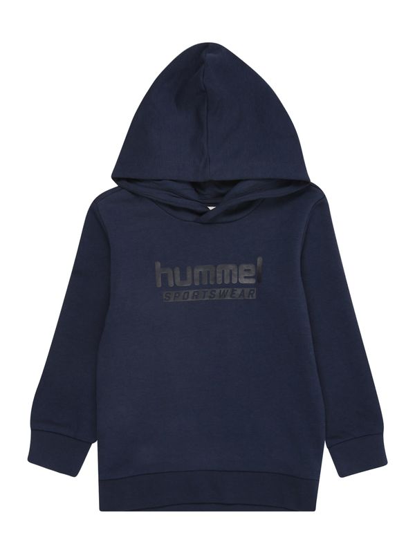 Hummel Hummel Športna majica  temno modra / črna