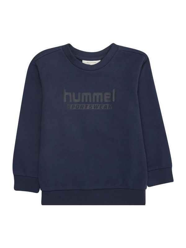 Hummel Hummel Športna majica  temno modra / črna