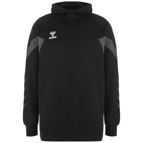 Hummel Hummel Športna majica 'Travel'  siva / črna / bela