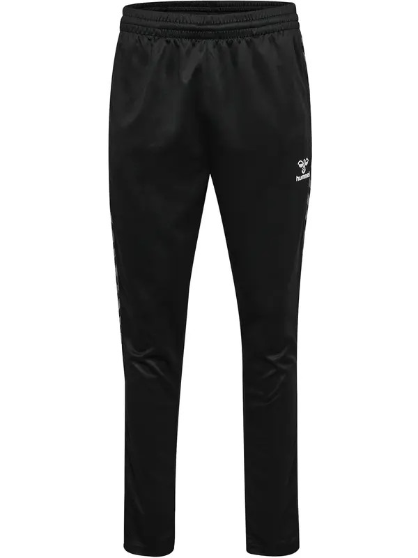 Hummel Hummel Športne hlače 'Authentic'  siva / črna / bela