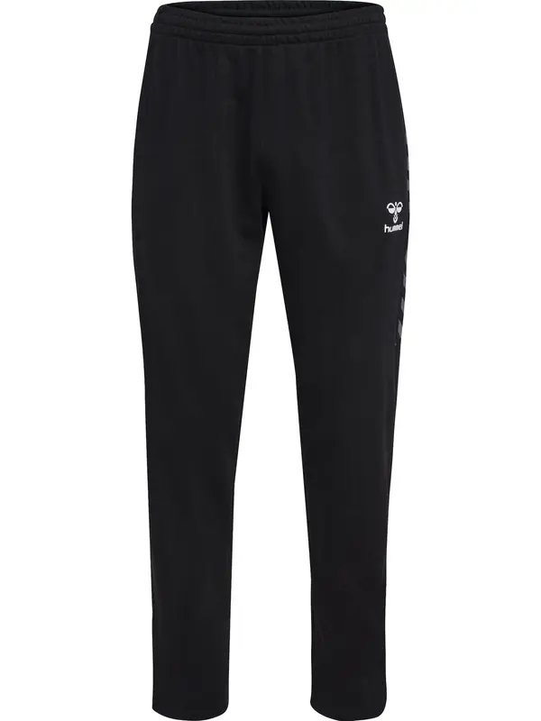 Hummel Hummel Športne hlače 'Authentic'  siva / črna / bela