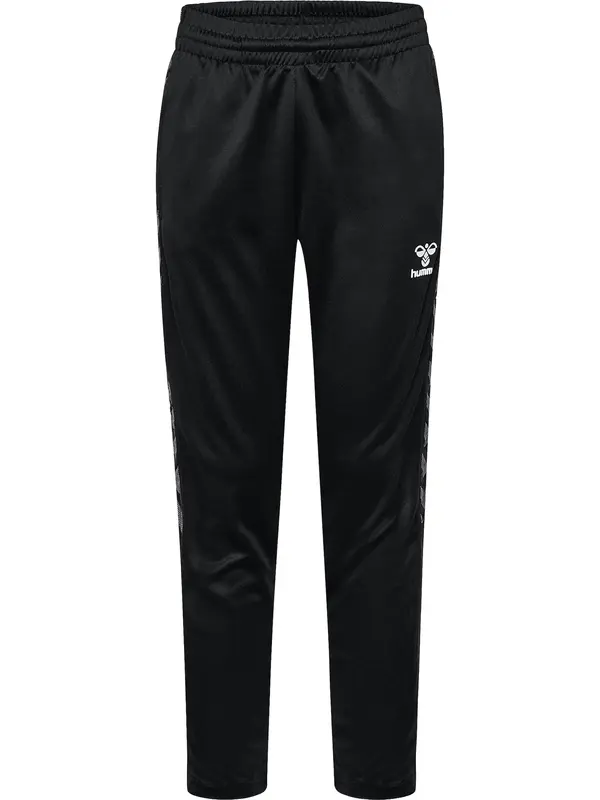 Hummel Hummel Športne hlače 'Authentic'  temno siva / črna / bela