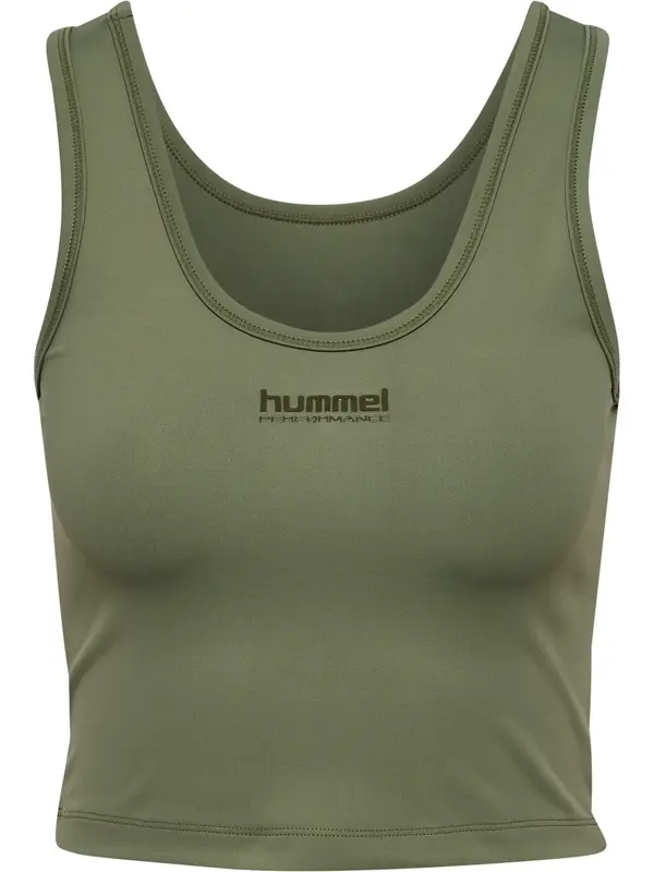 Hummel Hummel Športni top 'Hiit Intensity'  oliva / črna