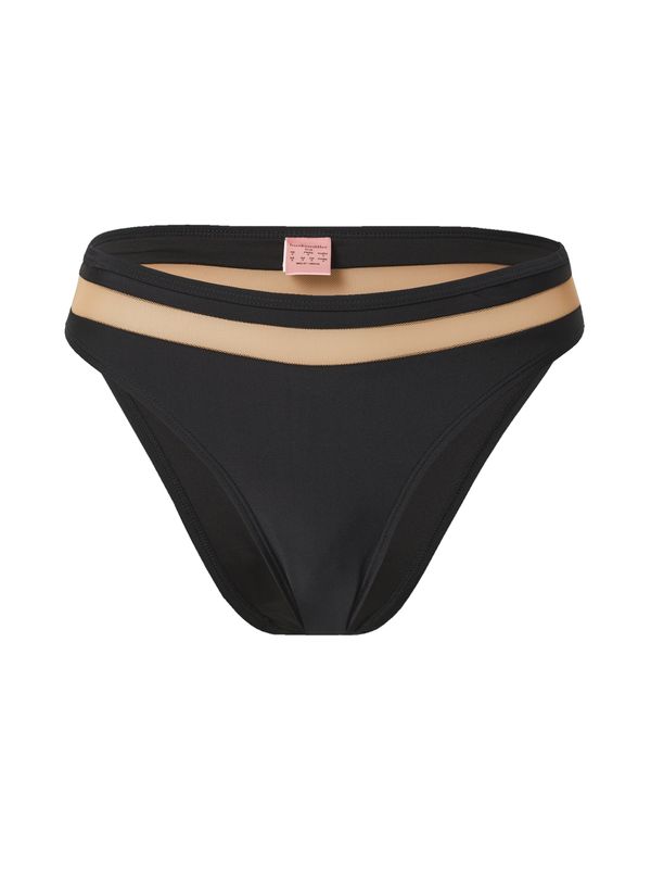 Hunkemöller Hunkemöller Bikini hlačke 'Belize'  puder / črna