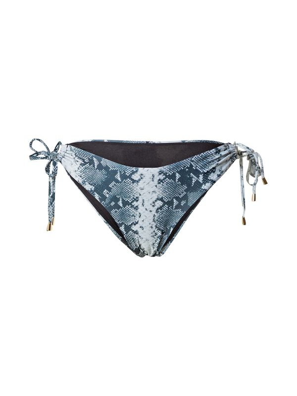 Hunkemöller Hunkemöller Bikini hlačke 'Dominica'  golobje modra / pastelno modra / črna