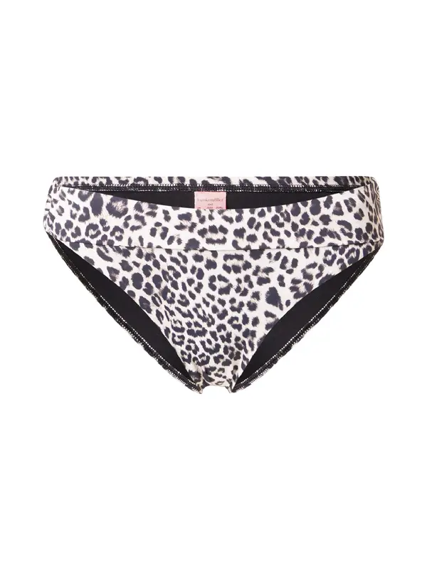 Hunkemöller Hunkemöller Bikini hlačke 'Rio'  brokat / črna / bela