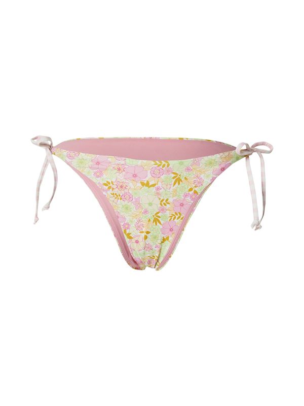 Hunkemöller Hunkemöller Bikini hlačke 'Сheeky'  svetlo zelena / lila / marelica / bela