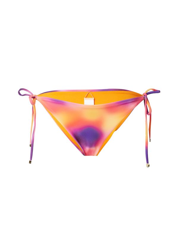 Hunkemöller Hunkemöller Bikini hlačke 'Sunset Dream'  rumena / lila / oranžna / roza