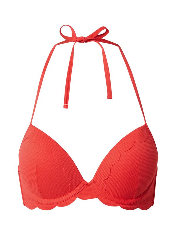 Hunkemöller Hunkemöller Bikini zgornji del 'AB EXCL Scallop'  rdeča