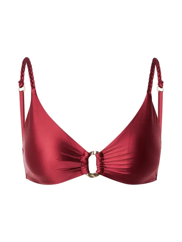 Hunkemöller Hunkemöller Bikini zgornji del 'Bari'  karminsko rdeča