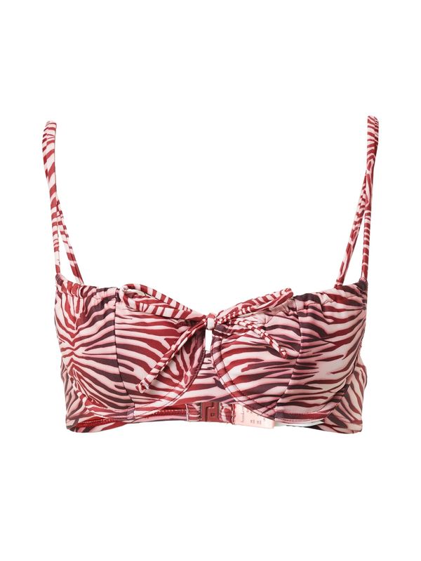 Hunkemöller Hunkemöller Bikini zgornji del 'Brazil'  jagoda / pastelno roza / rdeča