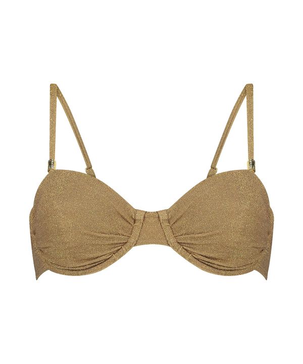 Hunkemöller Hunkemöller Bikini zgornji del 'Goldie'  zlata