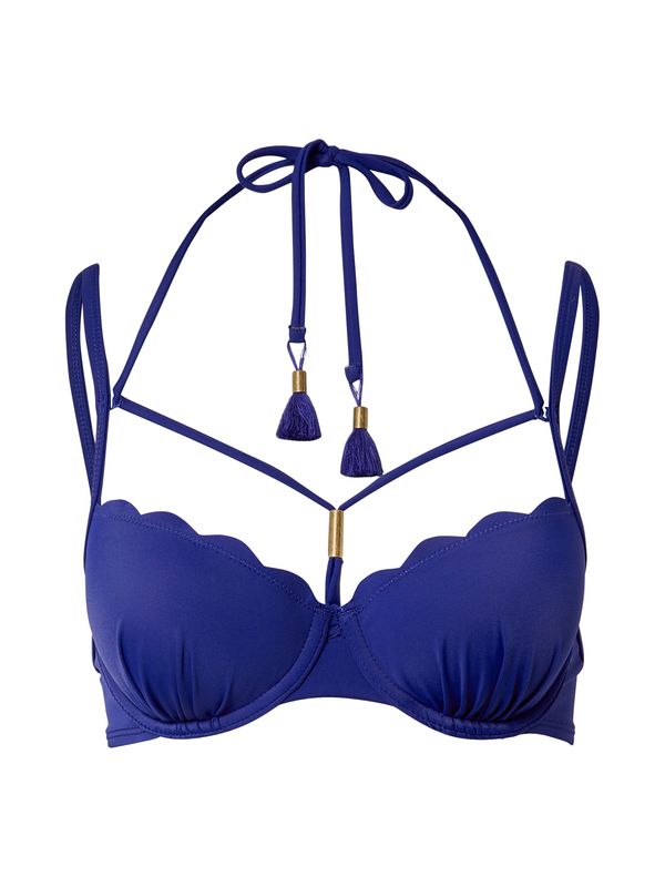 Hunkemöller Hunkemöller Bikini zgornji del  indigo