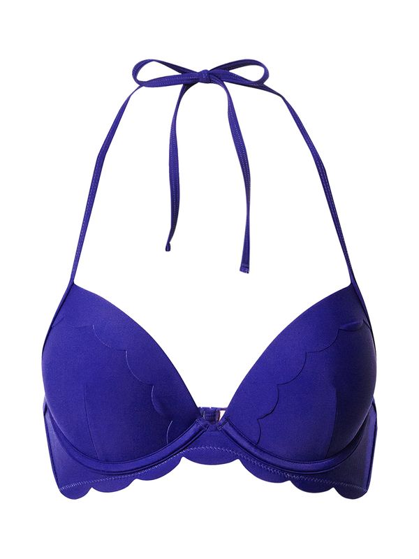 Hunkemöller Hunkemöller Bikini zgornji del 'Scallop'  indigo