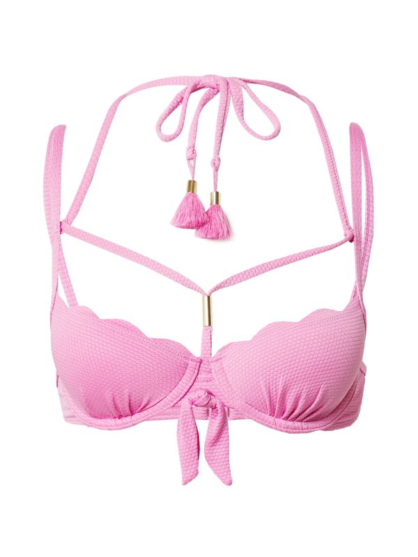 Hunkemöller Hunkemöller Bikini zgornji del 'Scallop'  roza