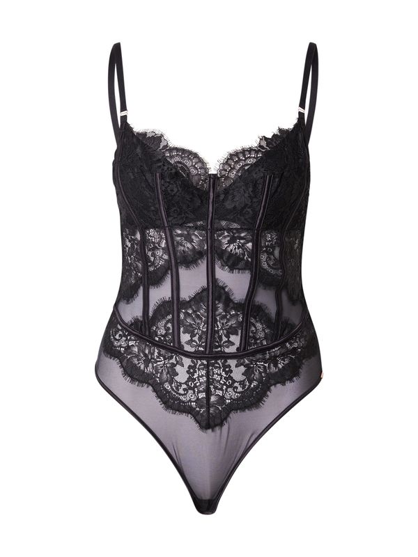 Hunkemöller Hunkemöller Bodi 'Chalice'  črna