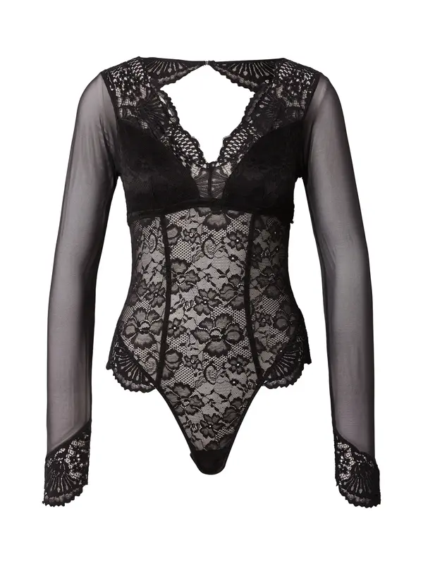 Hunkemöller Hunkemöller Bodi 'ESSIE'  črna