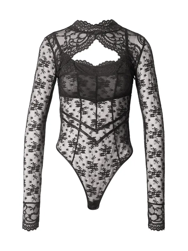 Hunkemöller Hunkemöller Bodi 'Faith'  črna