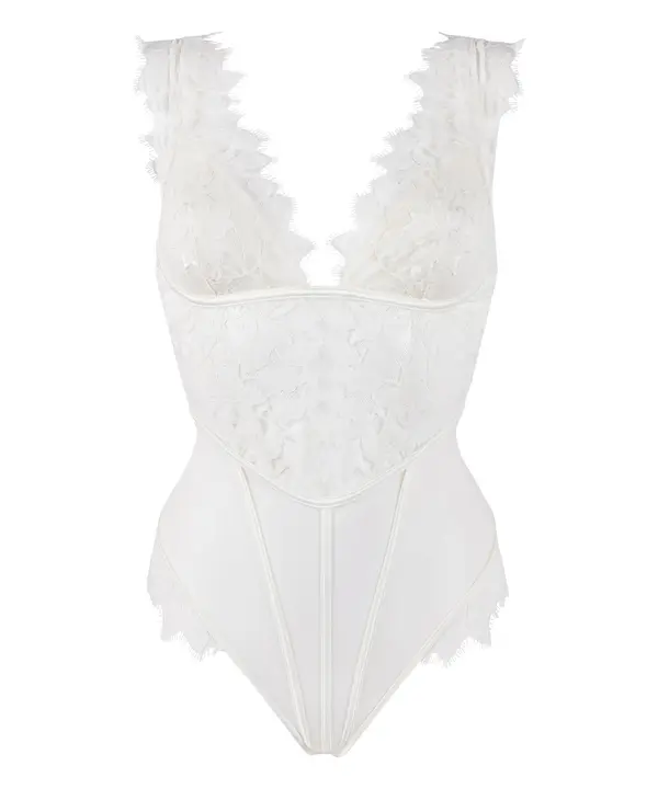 Hunkemöller Hunkemöller Bodi 'Grace'  bela