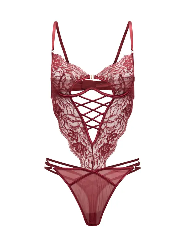 Hunkemöller Hunkemöller Bodi 'Greta'  rdeča