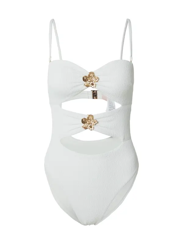 Hunkemöller Hunkemöller Enodelne kopalke  bela