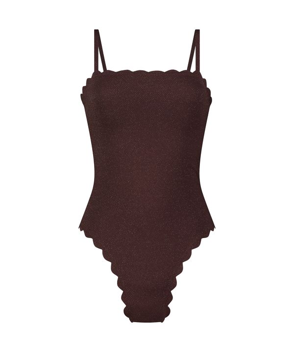 Hunkemöller Hunkemöller Enodelne kopalke  rjava