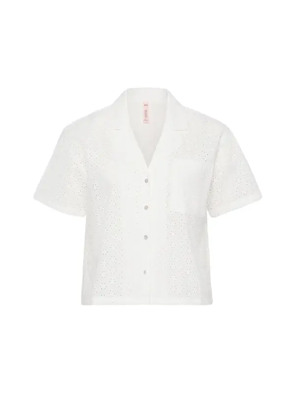 Hunkemöller Hunkemöller Majica za spanje  bela