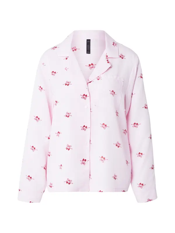 Hunkemöller Hunkemöller Majica za spanje 'Cherry'  roza