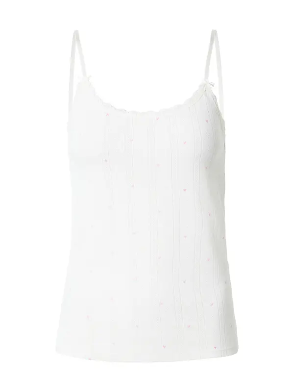 Hunkemöller Hunkemöller Majica za spanje  kremna / roza