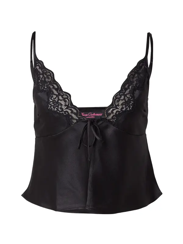 Hunkemöller Hunkemöller Majica za spanje 'Mya'  črna