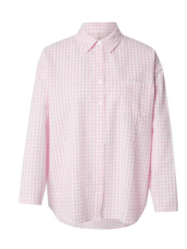 Hunkemöller Hunkemöller Majica za spanje  roza / bela