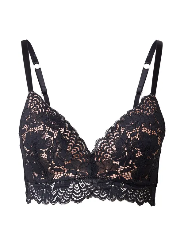 Hunkemöller Hunkemöller Nedrček 'Andrea'  bež / črna
