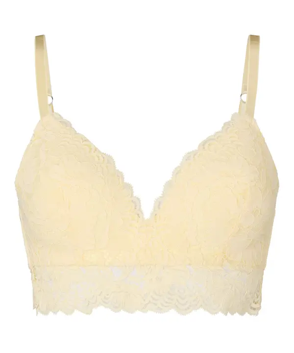 Hunkemöller Hunkemöller Nedrček 'Andrea'  pastelno rumena