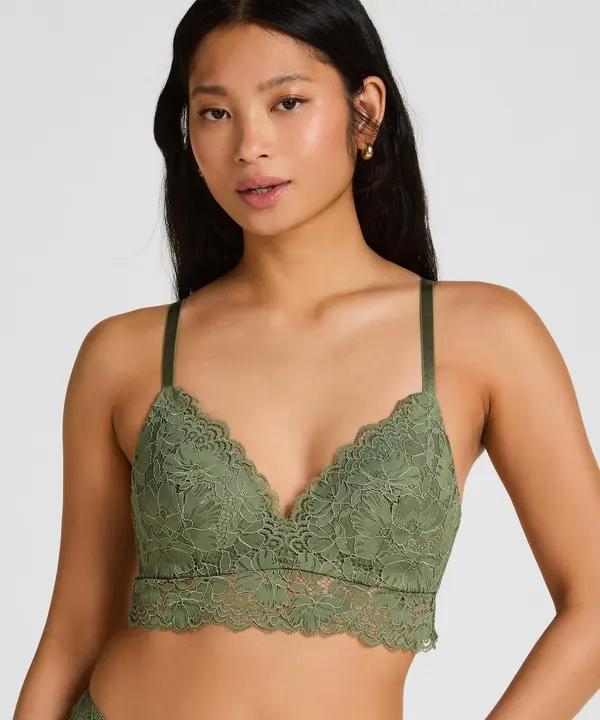 Hunkemöller Hunkemöller Nedrček 'Andrea'  zelena