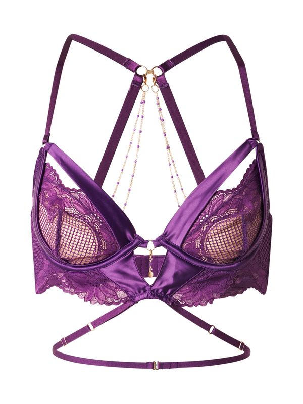 Hunkemöller Hunkemöller Nedrček 'Belladonna II'  temno liila