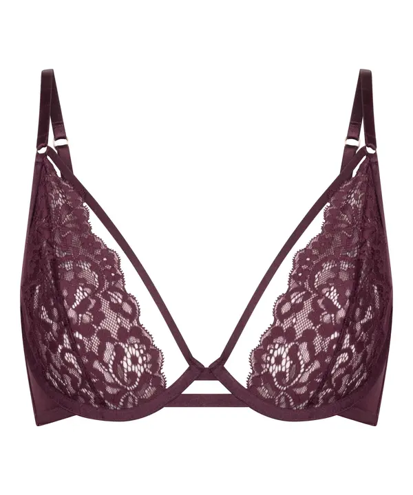Hunkemöller Hunkemöller Nedrček  bordo