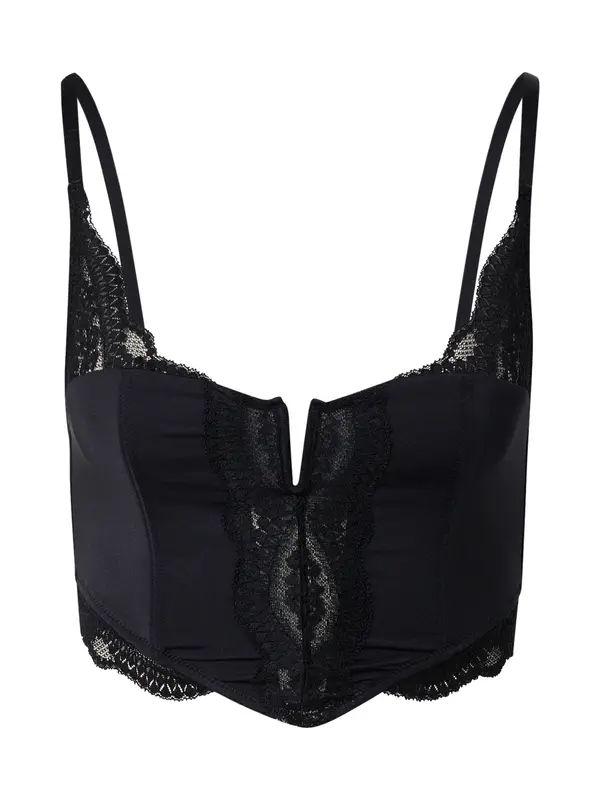 Hunkemöller Hunkemöller Nedrček 'Bronte'  črna
