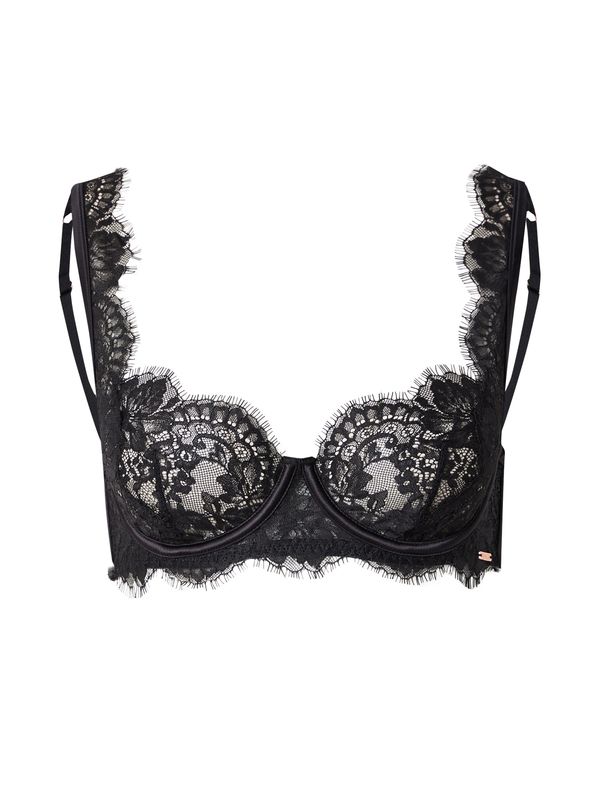 Hunkemöller Hunkemöller Nedrček 'CHALICE UD'  črna