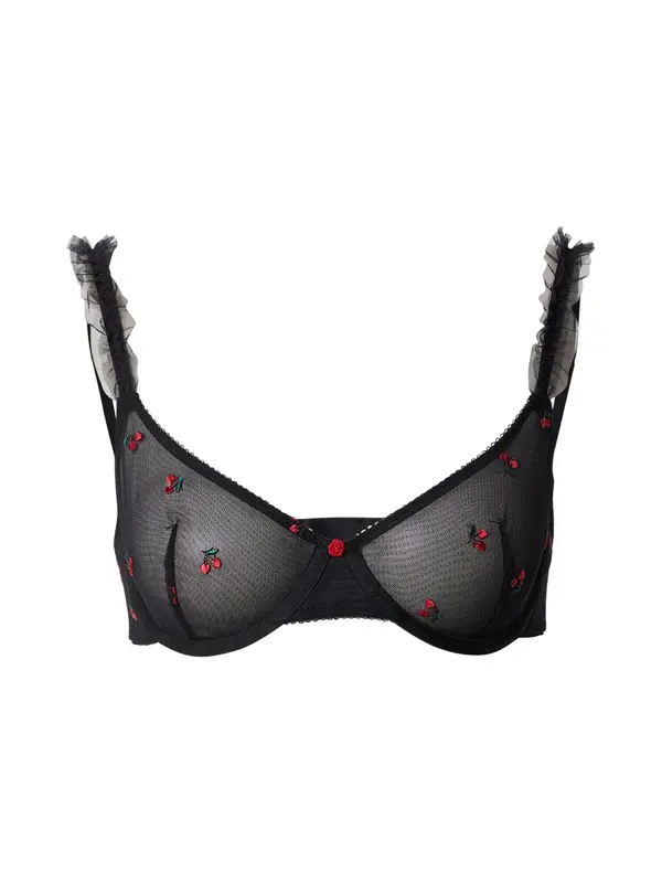 Hunkemöller Hunkemöller Nedrček 'Chelsey'  črna