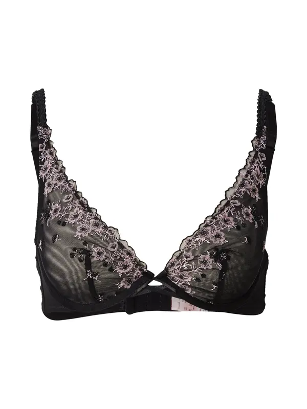 Hunkemöller Hunkemöller Nedrček 'Chloe Up'  majnica / črna