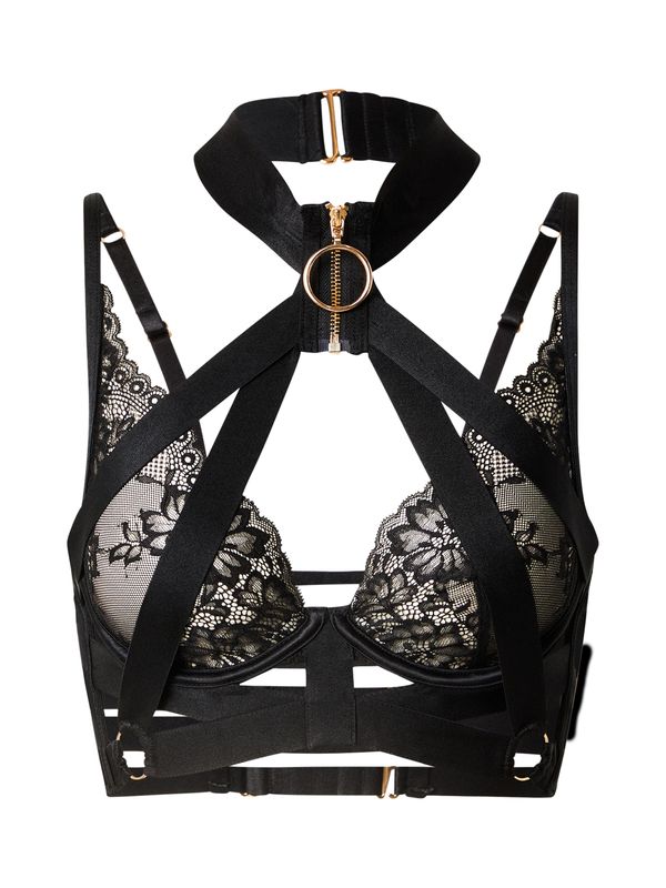 Hunkemöller Hunkemöller Nedrček 'CLEMENTINE'  črna