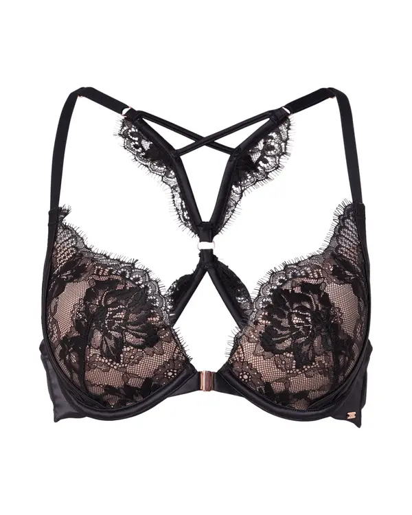 Hunkemöller Hunkemöller Nedrček 'Cynthia'  nude / črna