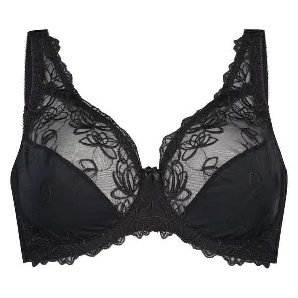 Hunkemöller Hunkemöller Nedrček 'Diva'  črna