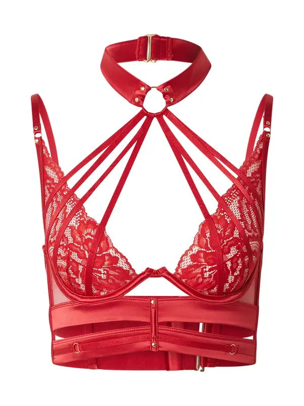 Hunkemöller Hunkemöller Nedrček 'Emmeline Up'  rdeča
